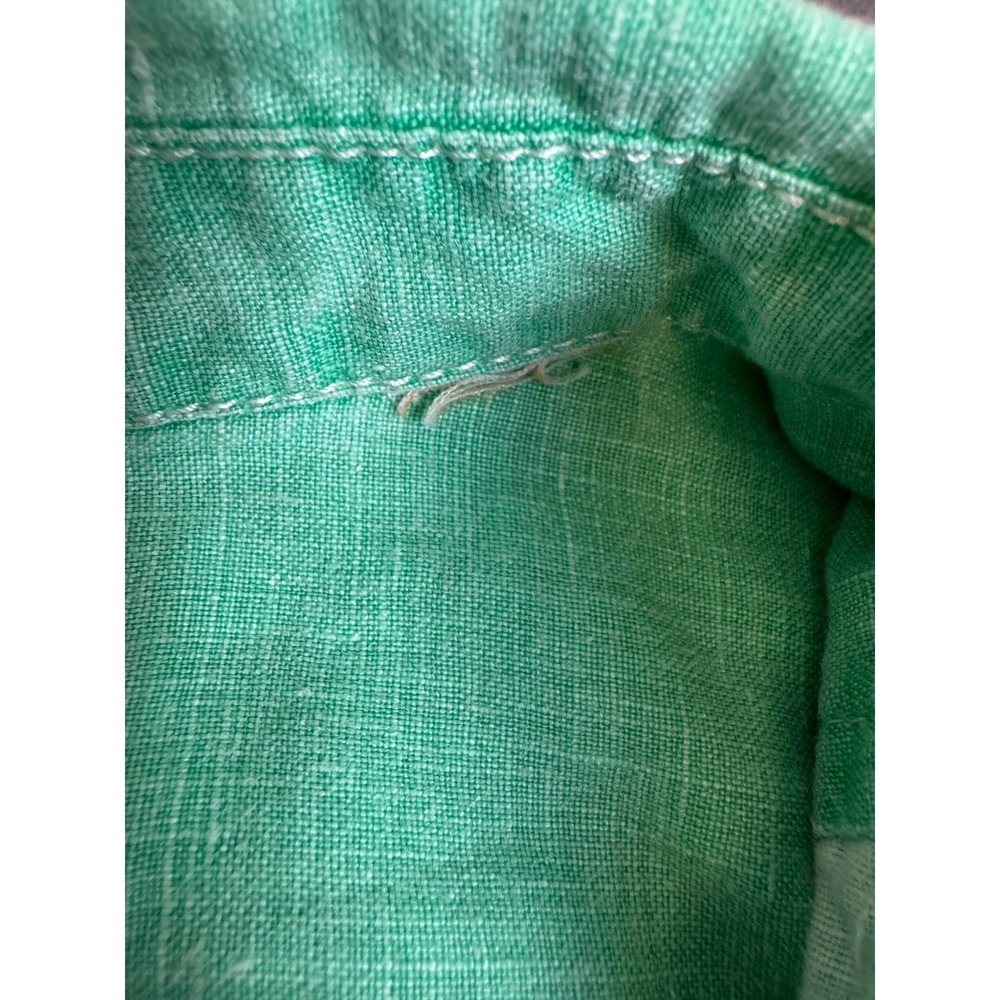 Tommy Bahama Relax Mens XXL Green 100% Linen Long Sleeve Button Up Shirt‎ - Picture 16 of 16